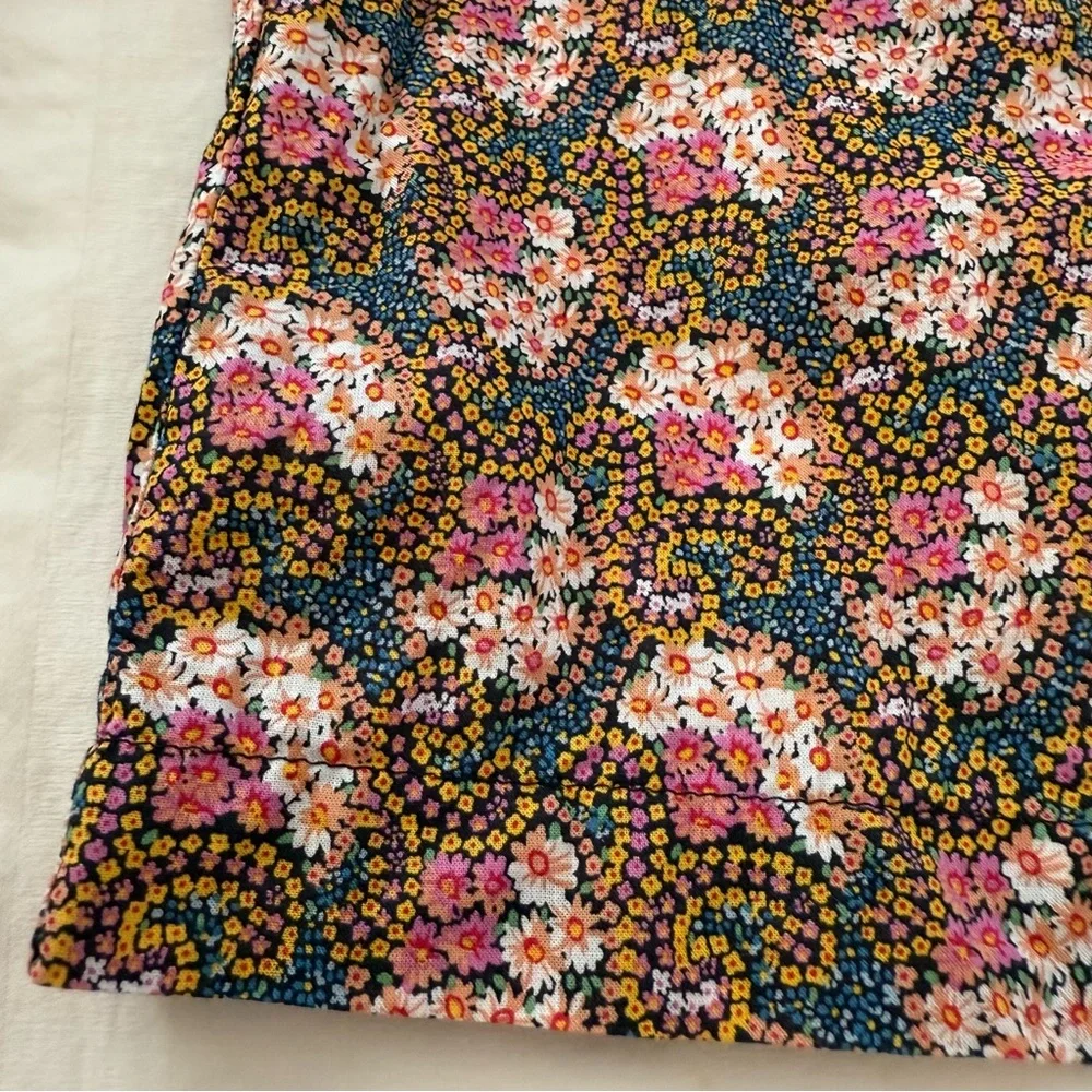 J. Crew Collection Tie-Sleeve Button-Front Top in Ratti Prism Floral - Picture 12 of 17